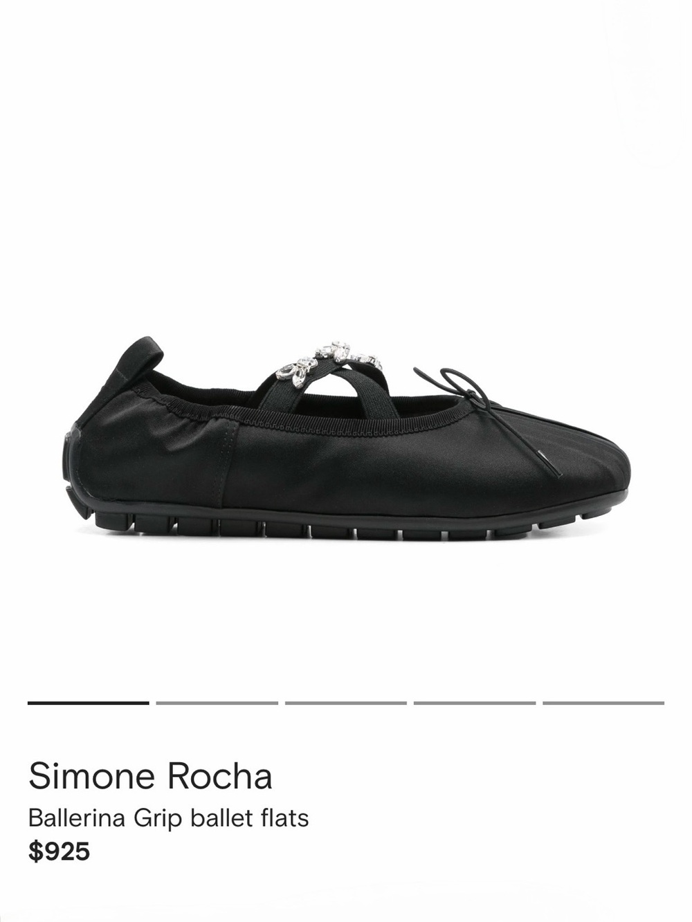 Simone Rocha
Simone Rocha Embellished Ballet Flats - Picture 2 of 8
